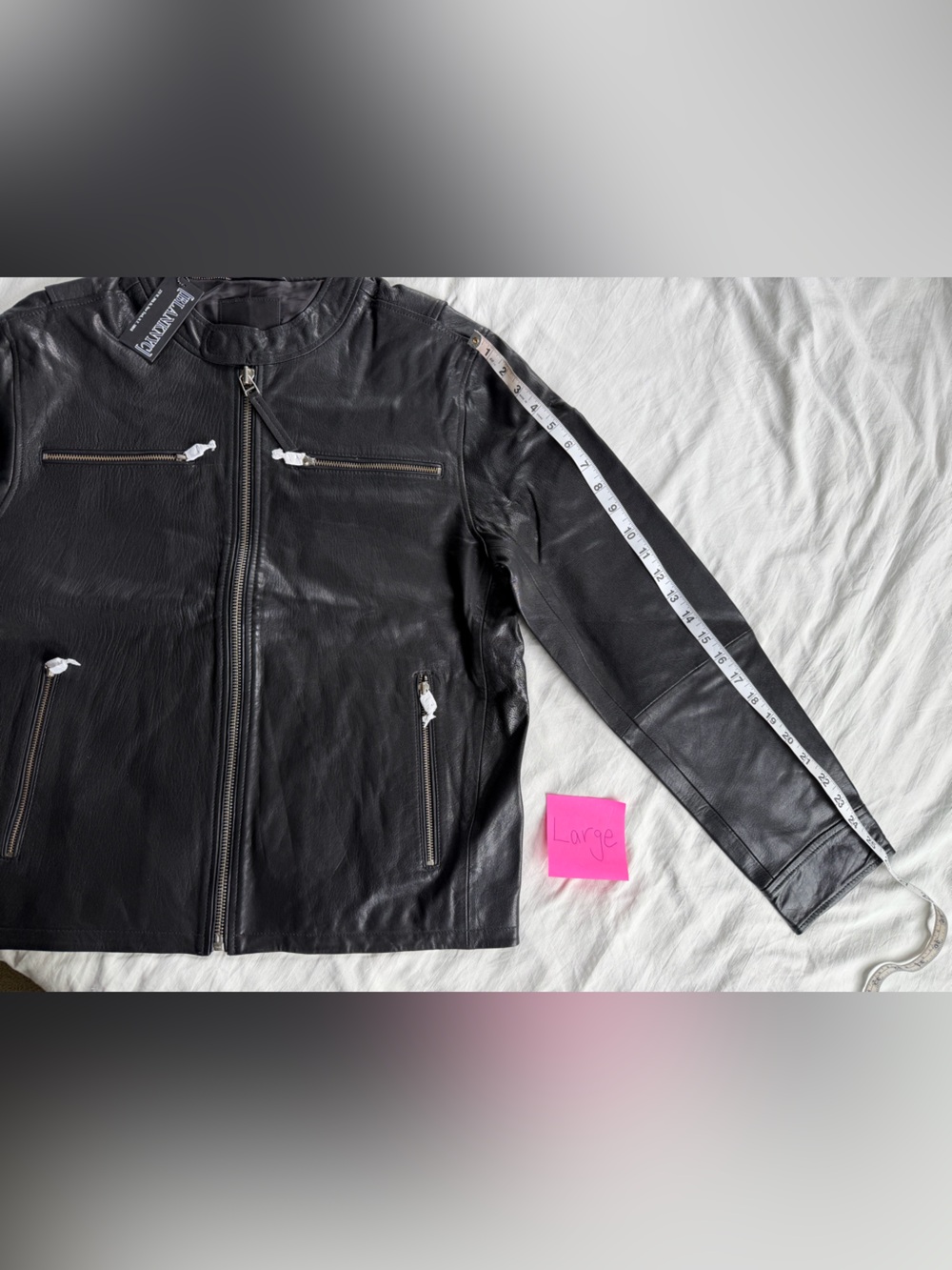 BlankNYC 100% Goatskin Leather Jacket - INTOXICATING JACKET in Black - Picture 11 of 16